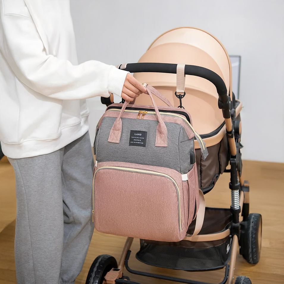 Sac à dos à langer évolutif de voyage
