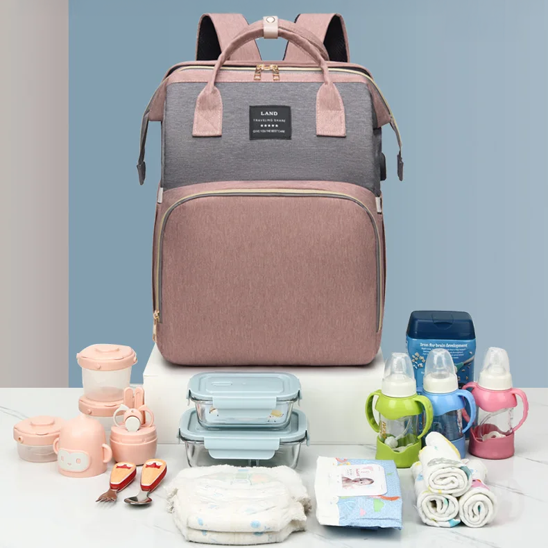 Sac à dos à langer évolutif de voyage