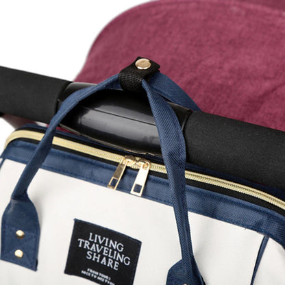 Sac à langer bébé fille luxe Mama Lux