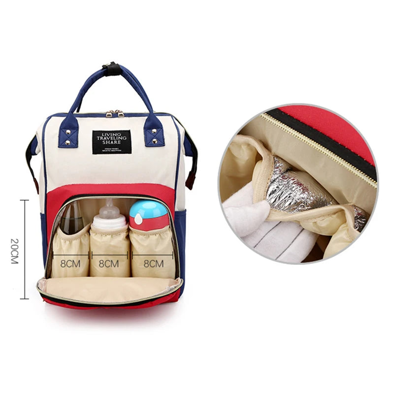 Sac à langer bébé fille luxe Mama Lux
