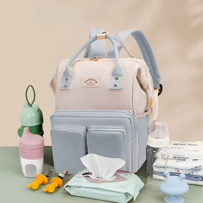 Sac à langer bébé fille multi-fonctions