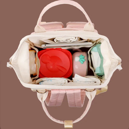 Sac à langer bébé fille multi-fonctions