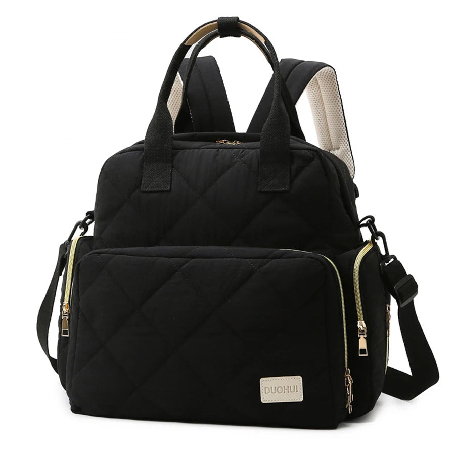 Sac à langer beige Velvet Mum