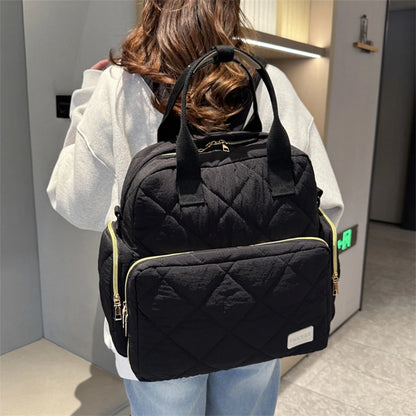 Sac à langer beige Velvet Mum