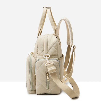 Sac à langer beige Velvet Mum