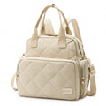 Sac à langer beige Velvet Mum
