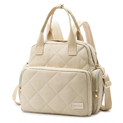 Sac à langer beige Velvet Mum