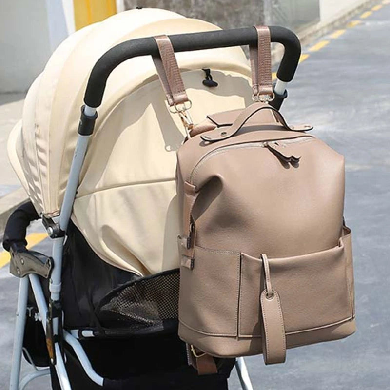 Sac à langer cuir Leather Chic
