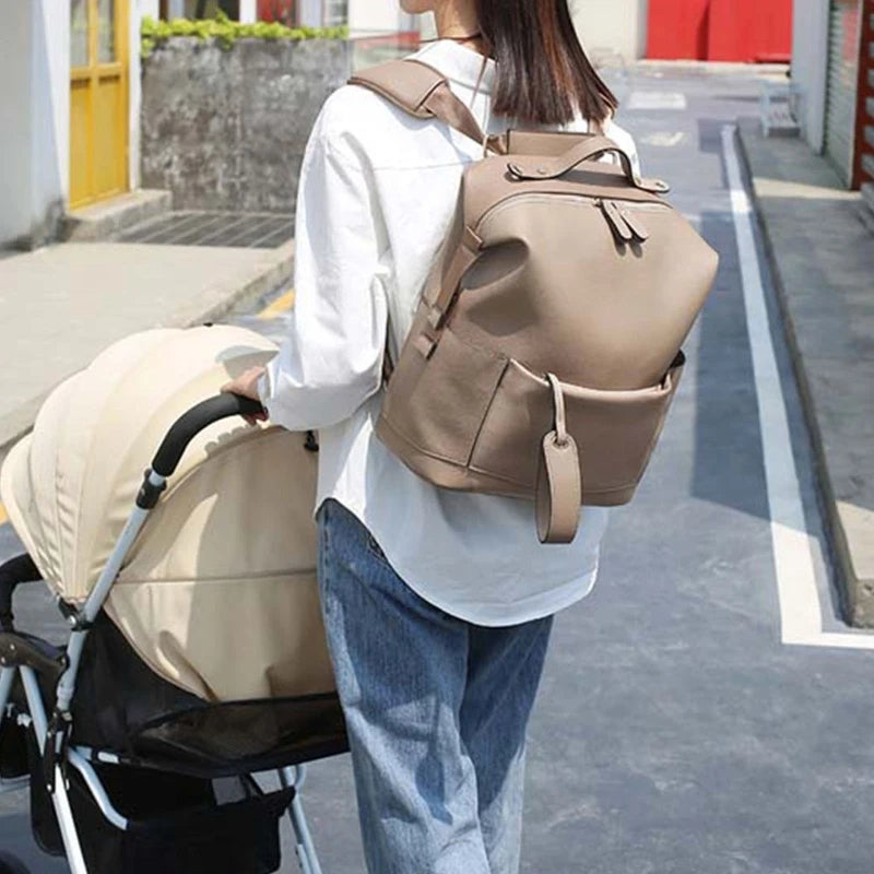 Sac à langer cuir Leather Chic