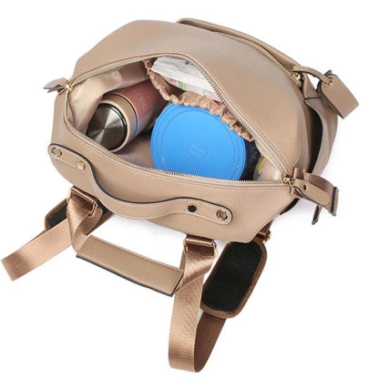 Sac à langer cuir Leather Chic