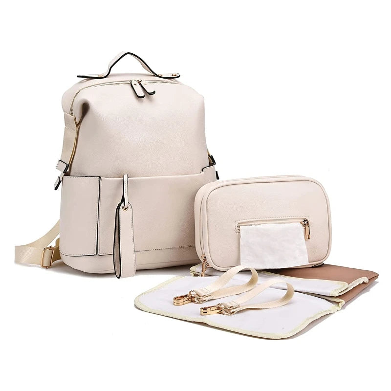 Sac à langer cuir Leather Chic