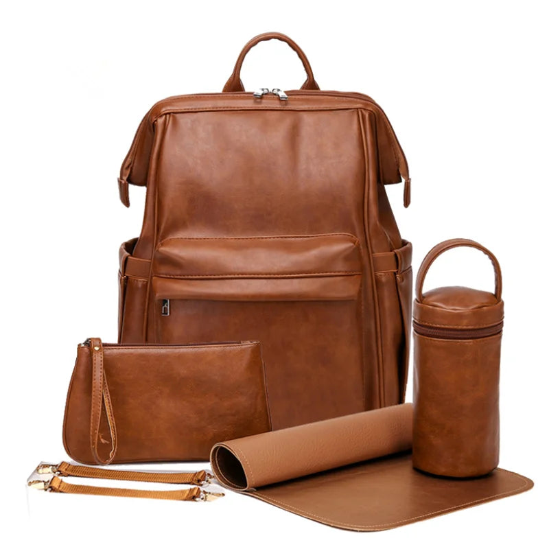 Sac à langer cuir Mama Million