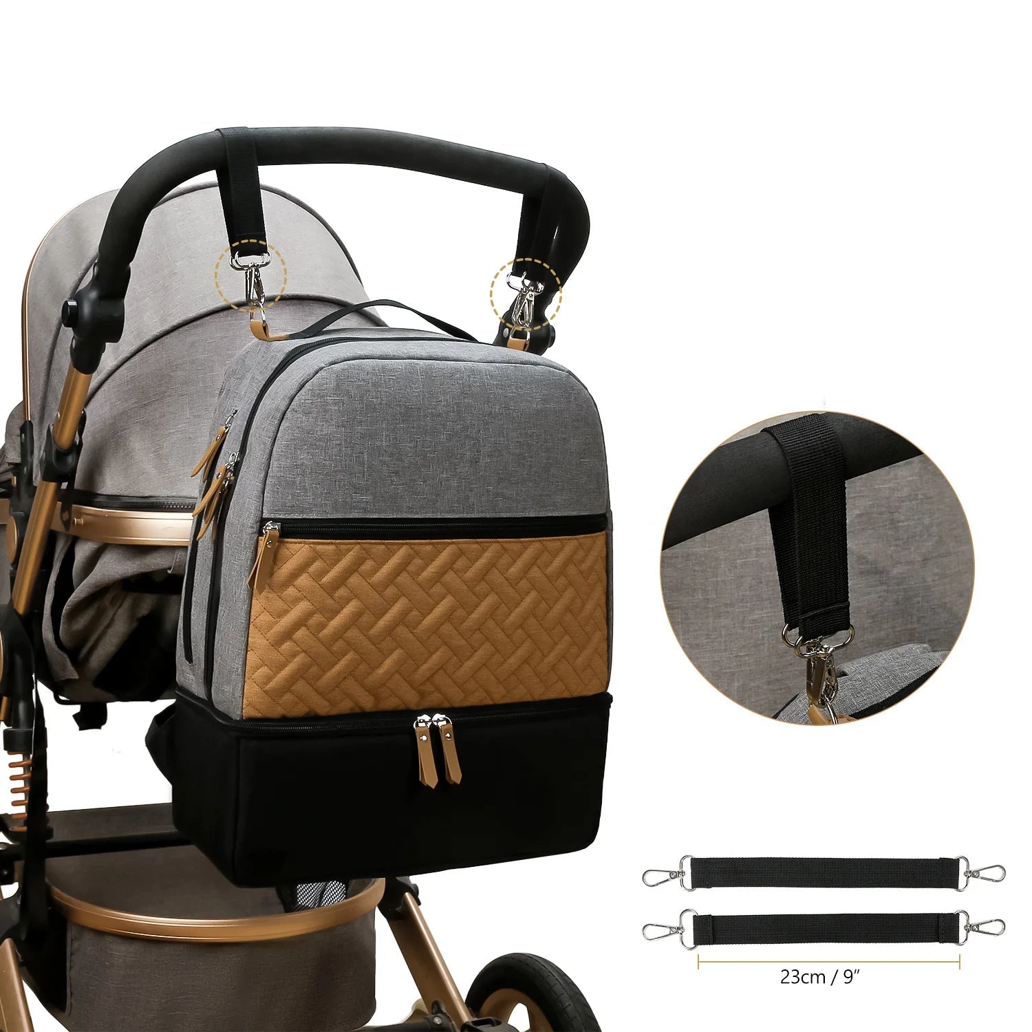Sac à langer luxe Monogram