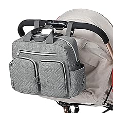 Sac à langer luxe à bandoulière