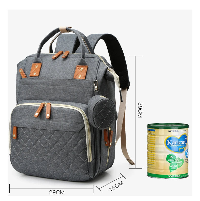 Sac à langer matelassé Multi-fonctions