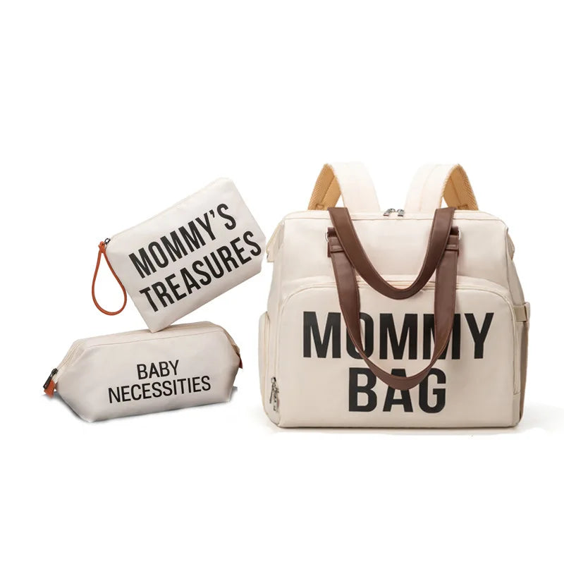 Sac à langer noir Mommy Bag