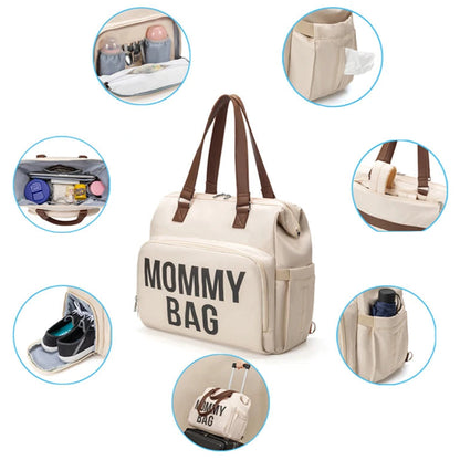 Sac à langer noir Mommy Bag