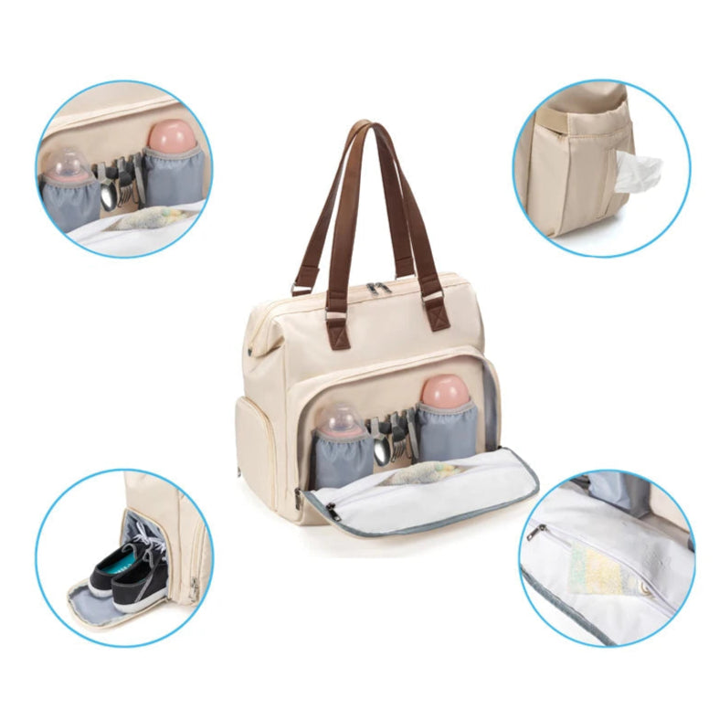 Sac à langer noir Mommy Bag
