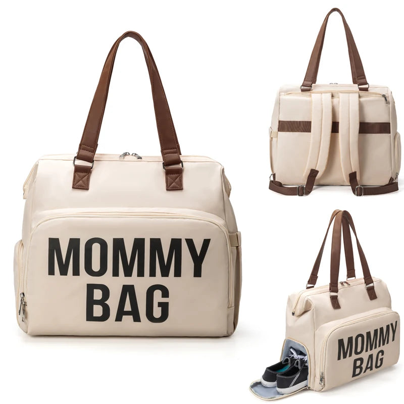Sac à langer noir Mommy Bag