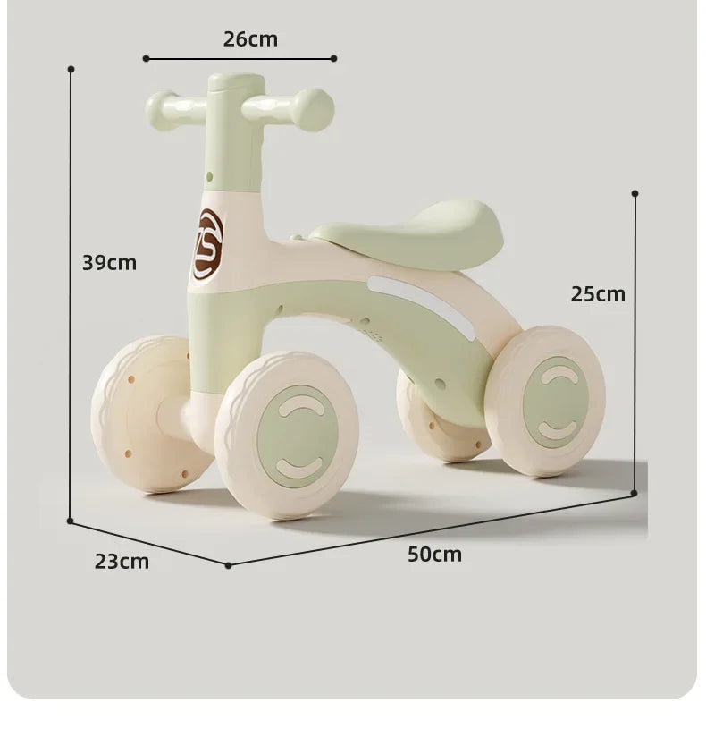 Trotteur bébé fille rose Lady Light