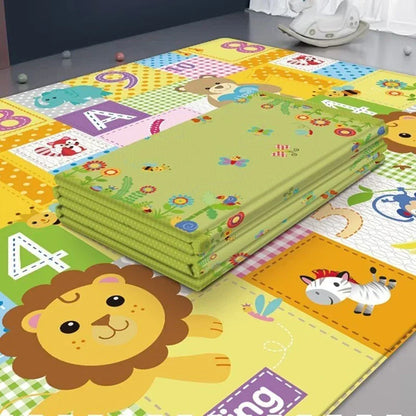Tapis d'éveil pliable Green Lion 180x100