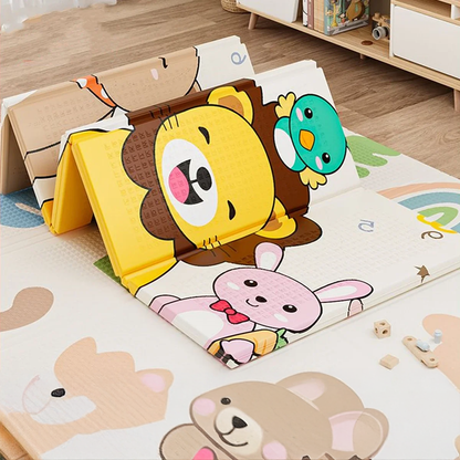 Tapis d'éveil pliable Green Lion 180x100