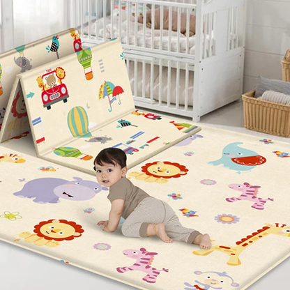 Tapis de jeu bébé Green Lion 180x100