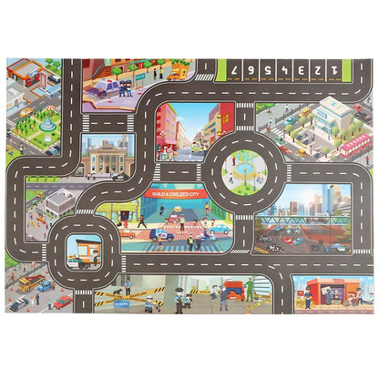 Tapis de jeu de voiture Space Cars