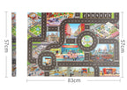 Tapis de jeu de voiture Space Cars