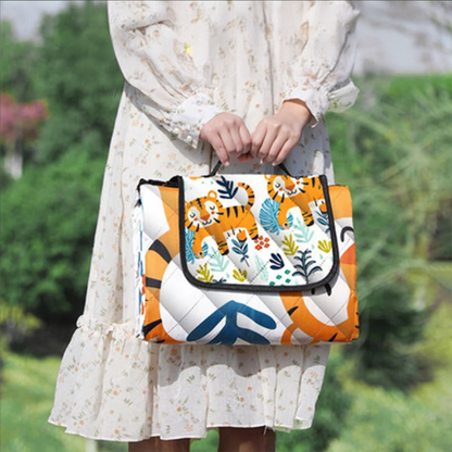 Tapis de jeu pliable à motifs