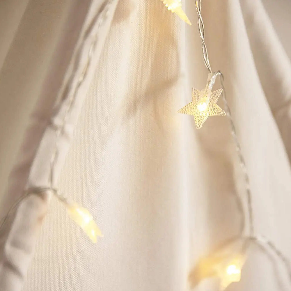 Tente tipi blanc chic