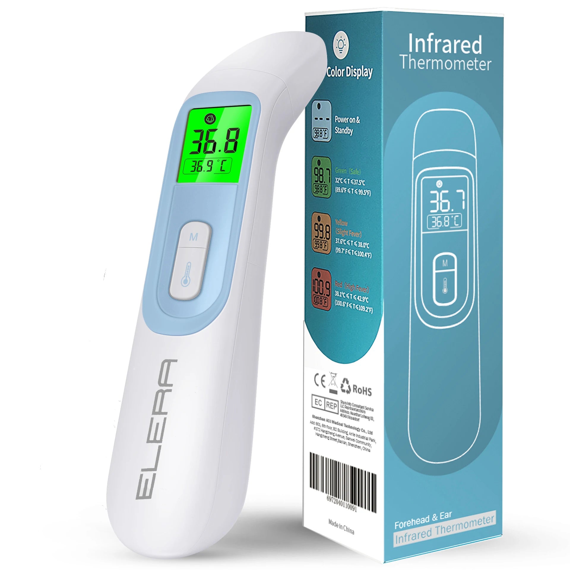 Thermomètre pour bébé (type4) BabyCalm+