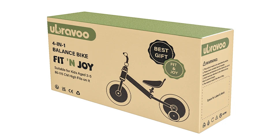 Tricycle 4 en 1 Baby Fly