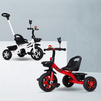 Tricycle évolutif rose