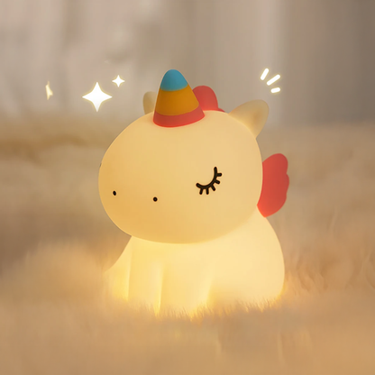 Veilleuse bébé licorne