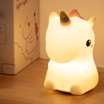 Veilleuse bébé licorne