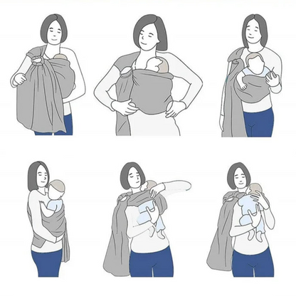 Écharpe de portage bébé ParentZen