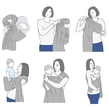 Écharpe de portage bébé ParentZen
