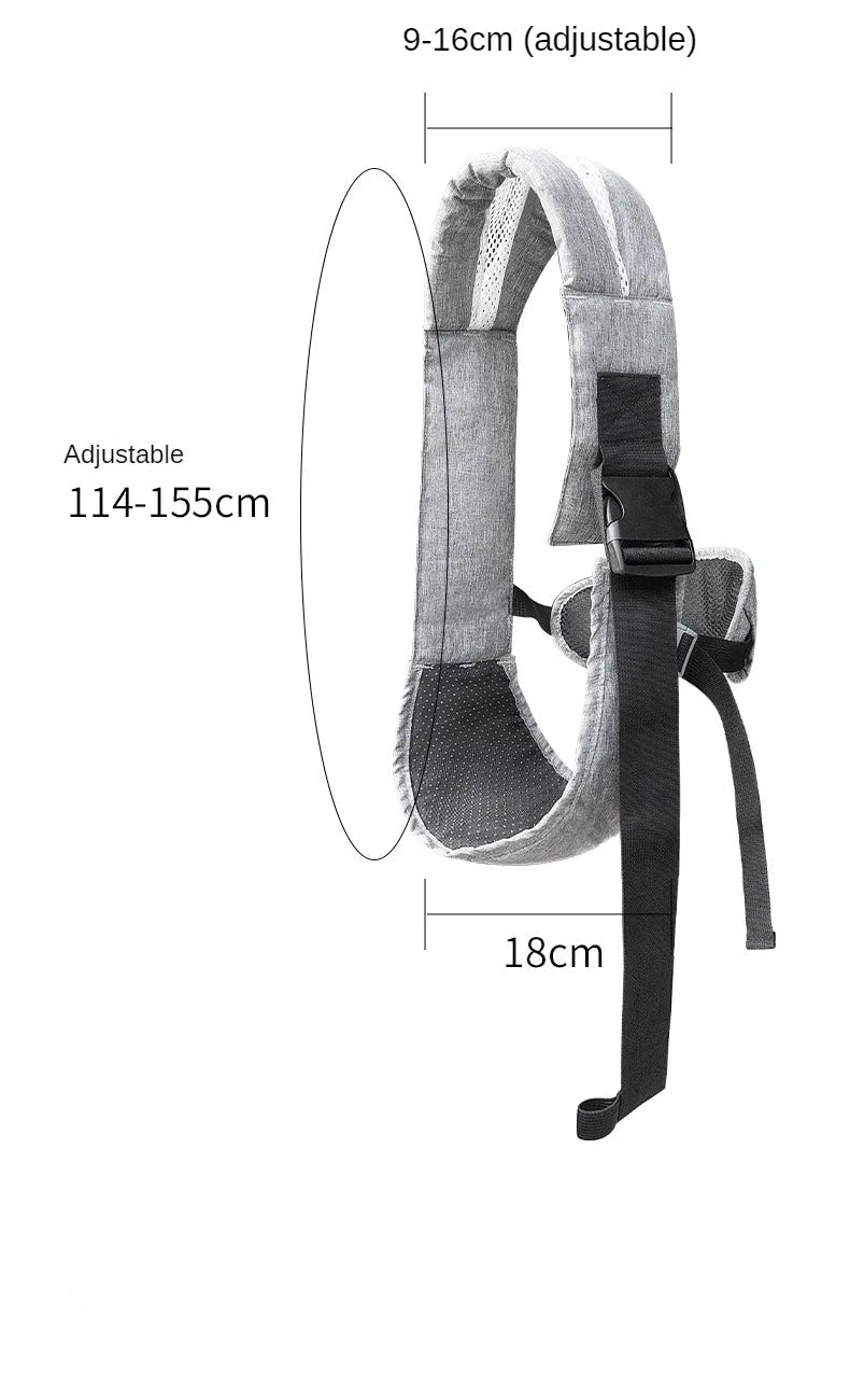 Écharpe de portage sans nœud Hug & Go